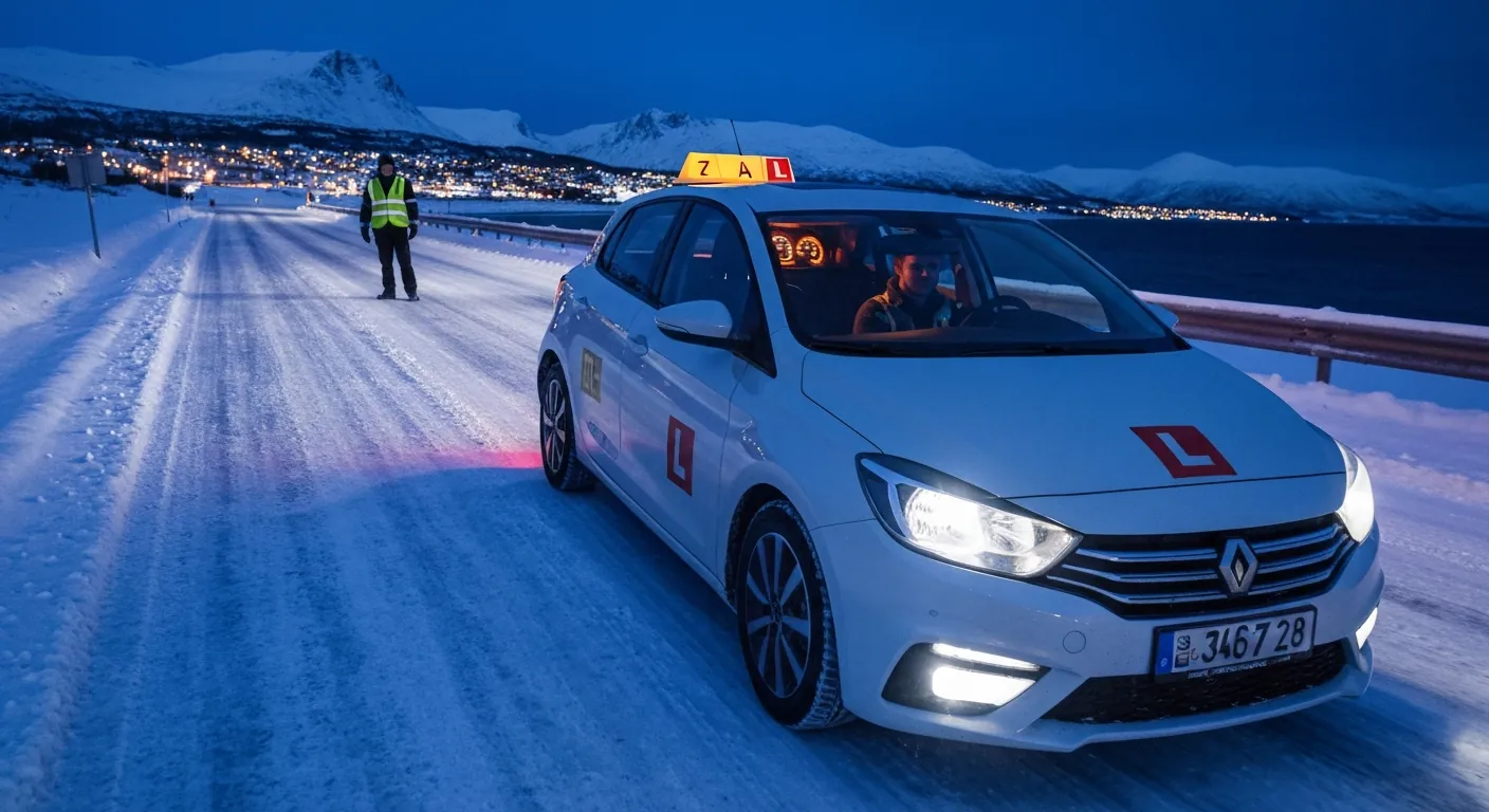 Kjøring i mørket: Slik mestrer du mørkekjøringsdemonstrasjonen - Featured Image