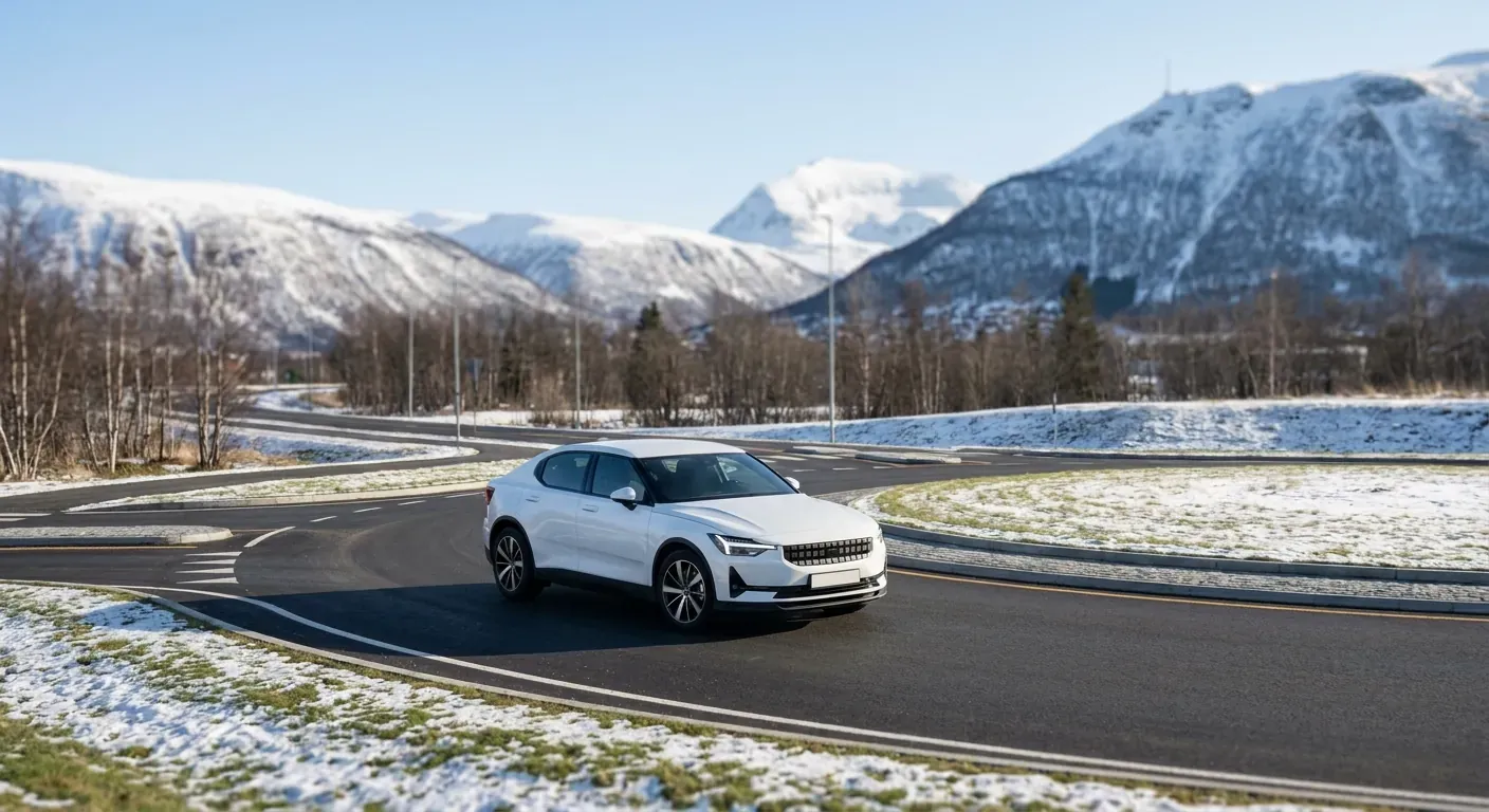 Kjøring i rundkjøring: Slik mestrer du plassering og tegn i Tromsø-trafikken - Featured Image